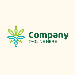 Medicine and cannabis logo - Medizin & Pharmazeutik