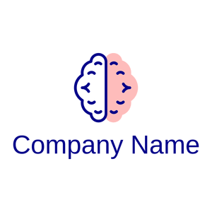 Brain logo on a White background - Hospital & Farmácia