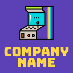 Arcade machine on a Royal Purple background - Jeux & Loisirs