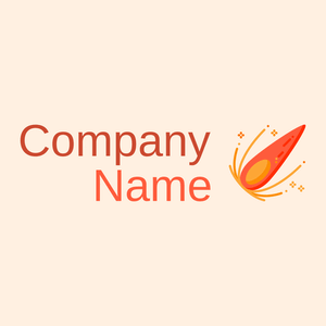 Comet on a Papaya Whip background - Paisage