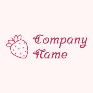 Outlined Strawberry logo on a Snow background - Meio ambiente