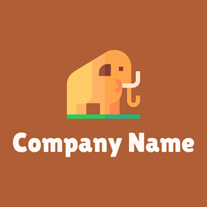 Mammoth logo on a Vesuvius background - Animales & Animales de compañía