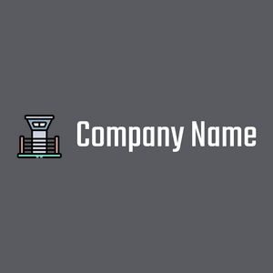 Prison logo on a Bright Grey background - Domaine de l'architechture