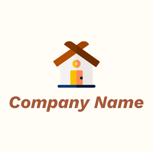 House logo on a Floral White background - Sommario