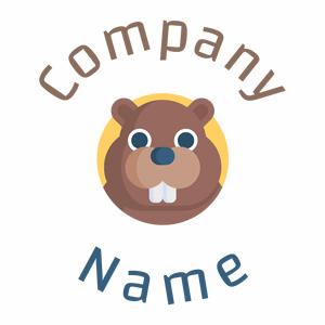 Dark Chestnut Beaver on a White background - Animaux & Animaux de compagnie