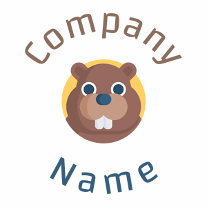 Dark Chestnut Beaver on a White background - Tiere & Haustiere