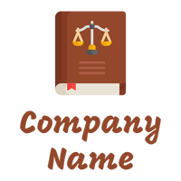 Law book logo on a White background - Empresa & Consultantes