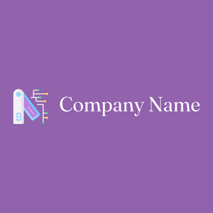 Crypto wallet logo on a purple background - Negócios & Consultoria