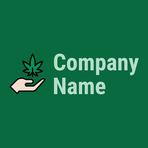 Marijuana logo on a Watercourse background - Vastgoed & Hypotheek