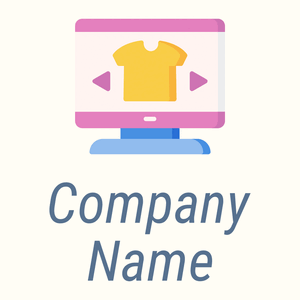 Online shop logo on a Floral White background - Mode & Schönheit