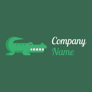 Alligator on a Spectra background - Animaux & Animaux de compagnie