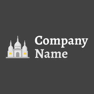 Sacre coeur on a Charcoal background - Domaine de l'architechture