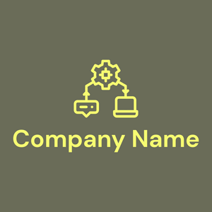Processing logo on a Siam background - Communicações