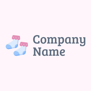 Baby socks on a Lavender Blush background - Niños & Guardería