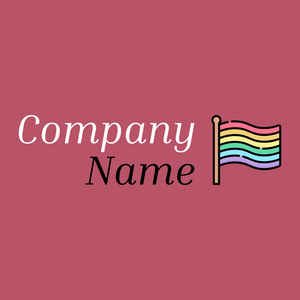 World pride day logo on a Blush background - Citas