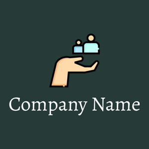 Orphan logo on a Gable Green background - Niños & Guardería