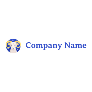 Mascot Aries on a White background - Abstrato