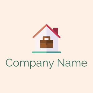 Teleworking logo on a pinkish background - Empresa & Consultantes