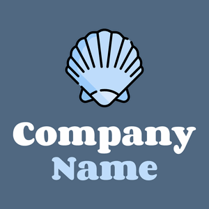 Shell on a Wedgewood background - Dieren/huisdieren