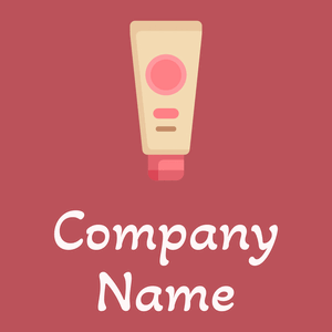 Cream logo on a Blush background - Mode & Schönheit