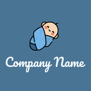 Baby logo on a Jelly Bean background - Crianças & Cuidados