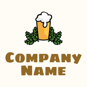 Beer on a Floral White background - Essen & Trinken