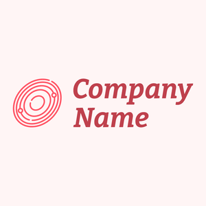 Outlined Milky way logo on a Snow background - Abstrakt
