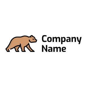 Brown Bear on a White background - Animales & Animales de compañía