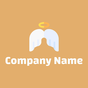 Angel on a Harvest Gold background - Religieus