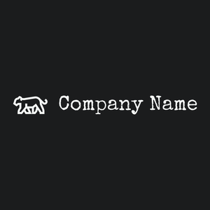 Cougar logo on a Bunker background - Animales & Animales de compañía