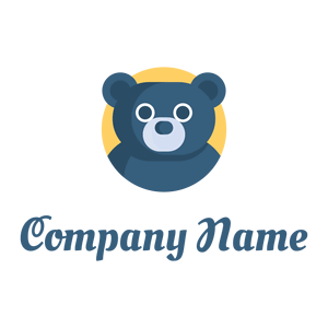 Bear logo on a White background - Dieren/huisdieren