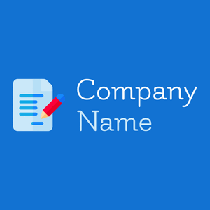 Contract logo on a Denim background - Negócios & Consultoria