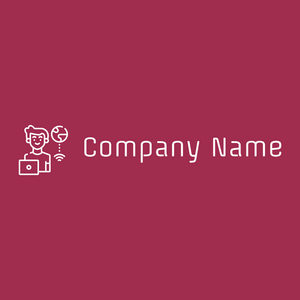 Digital logo on a Lipstick background - Negócios & Consultoria