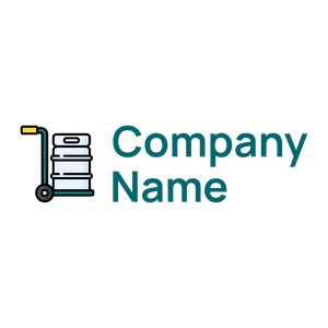 Beer keg logo on a White background - Nourriture & Boisson