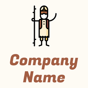 Nomad logo on a Floral White background - Negócios & Consultoria