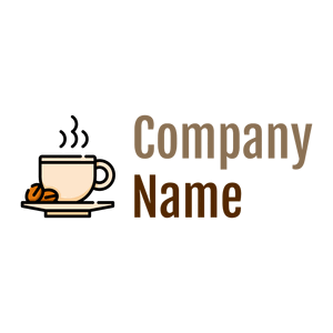 Blanched Almond Coffee cup on a White background - Nourriture & Boisson