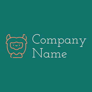 Yeti logo on a Deep Sea background - Abstract