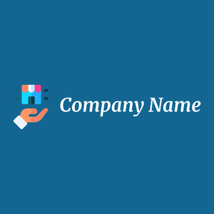 Store logo on a Denim background - Handel & Beratung