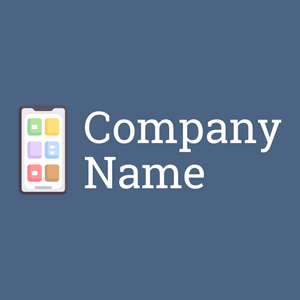 Mobile app logo on a Wedgewood background - Juegos & Entretenimiento