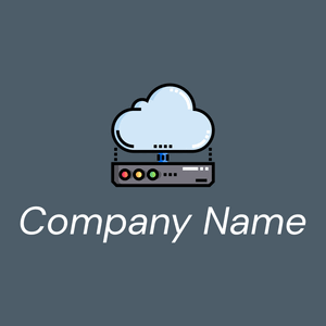 Cloud server on a Fiord background - Tecnología