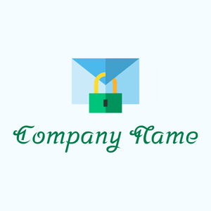 Secure logo on a Alice Blue background - Internet