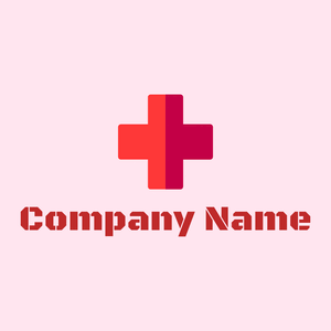Pharmacy logo on a Lavender Blush background - Educación