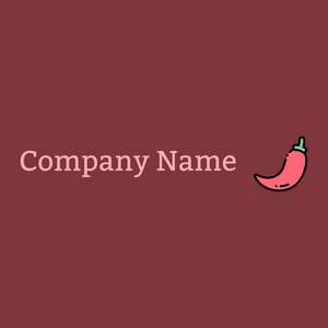 Jalapeno logo on a Tall Poppy background - Comida & Bebida