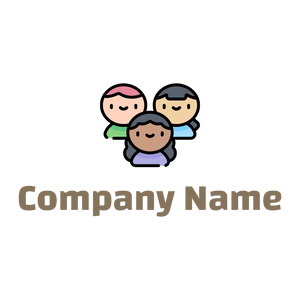 People on a White background - Abstract