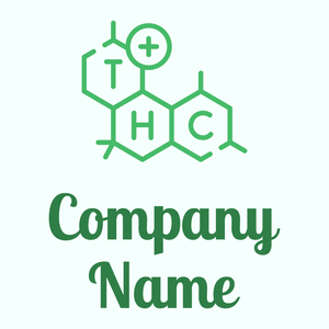 Thc logo on a Azure background - Agricultura
