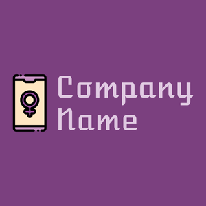 Phone Feminism logo on a Eminence background - Communauté & Non-profit