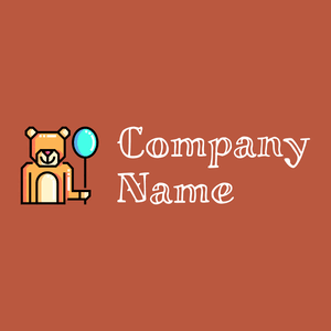 Mascot logo on a Flame Pea background - Entertainment & Kunst