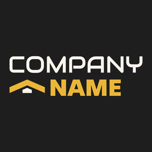 Minimalist home construction logo - Construcción & Herramientas