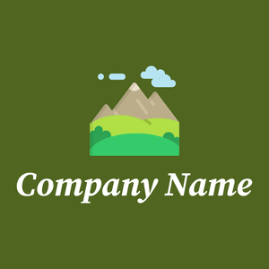 Mountain on a Fiji Green background - Milieu & Ecologie