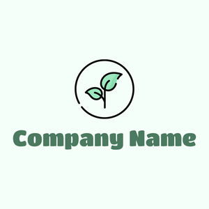 Plant based on a Mint Cream background - Domaine de l'agriculture